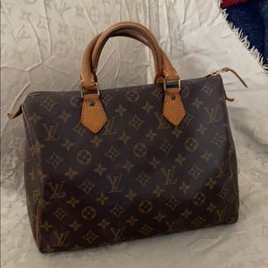 Authentic Vintage Louis Vuitton Monogram Speedy 30